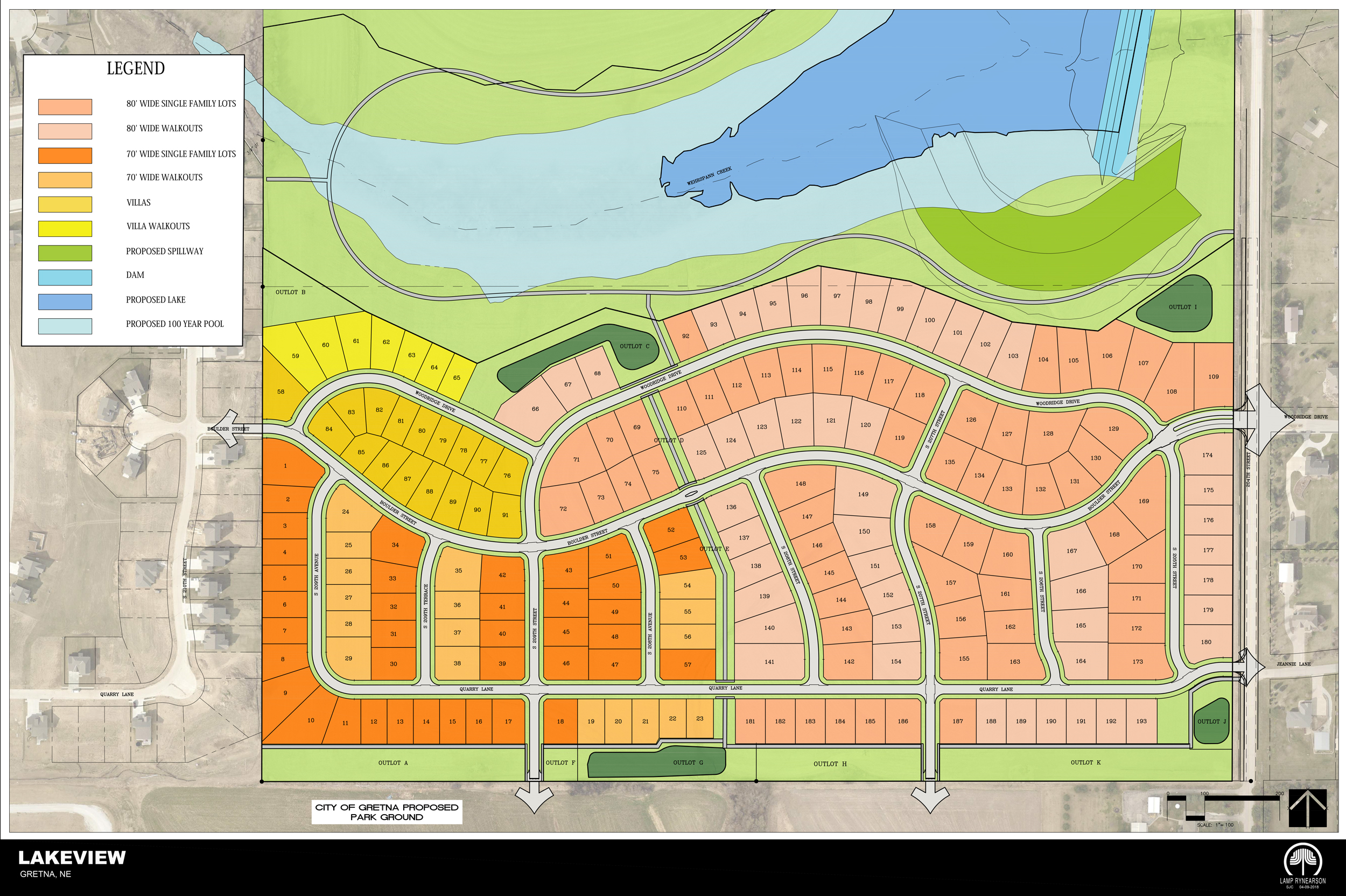 LAKEVIEW RESIDENTIAL SUBDIVISION-MAP